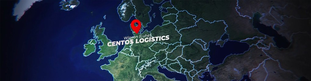 Bildmotiv mit einer Karte, ein roter Pfeil zeigt auf Winsen in Deutschland